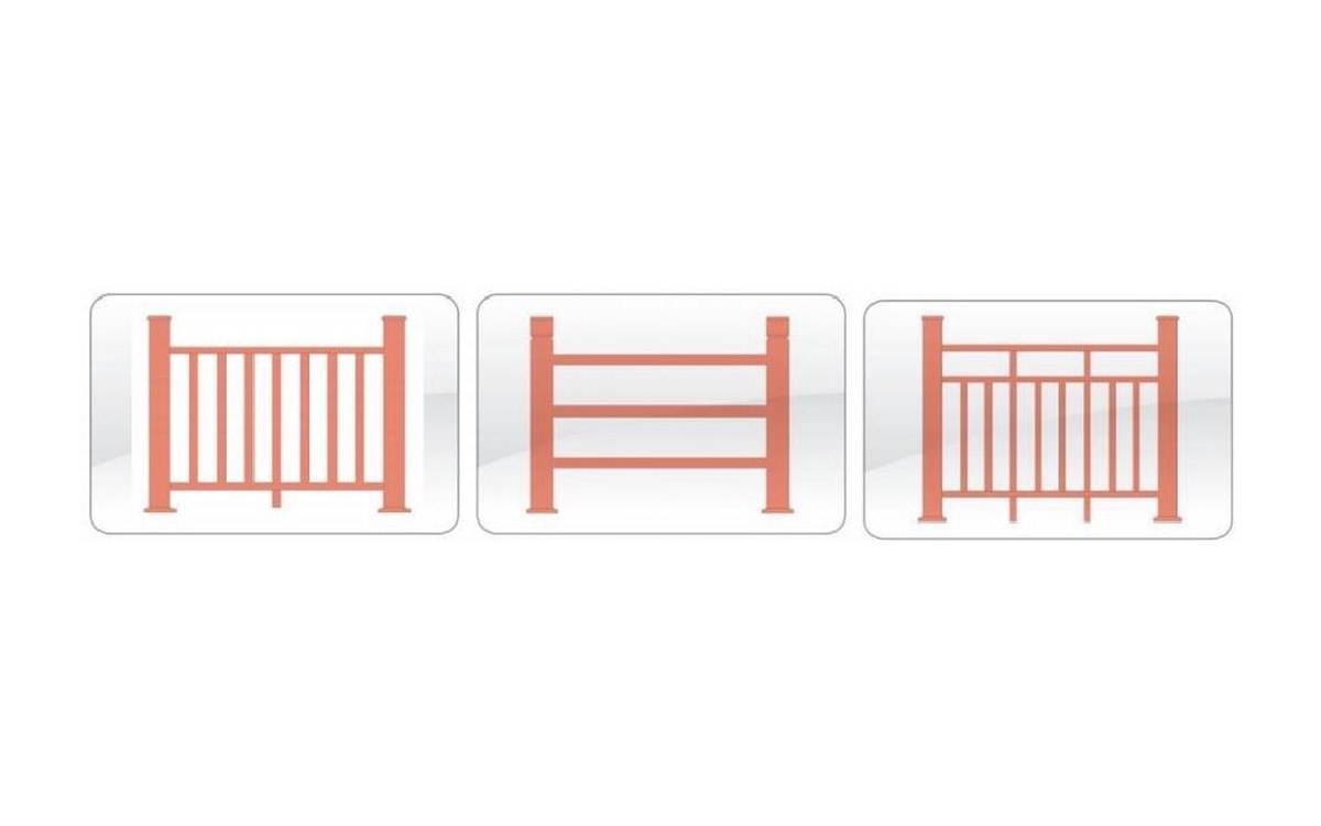 WPC fence panels and profile range
