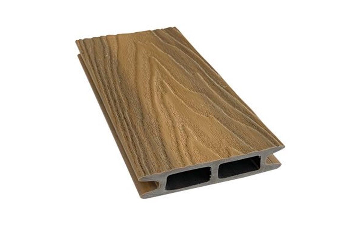 Libra series decking profile on a white background