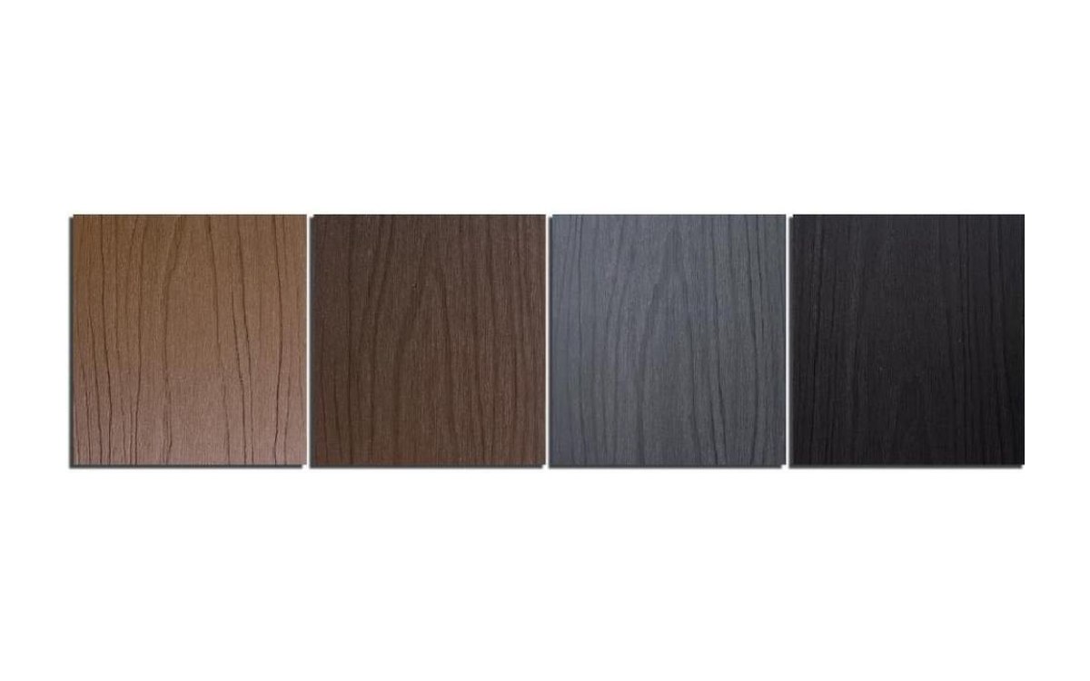 WPC screen slats and colour range